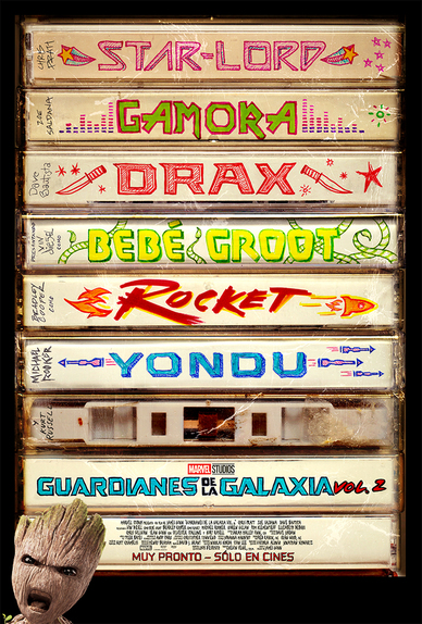 Poster Guardianes de la galaxia 2