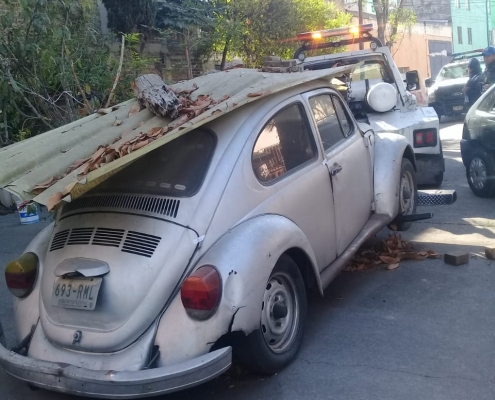 Retiro de autos abandonados en Alcaldía Cuauhtémoc