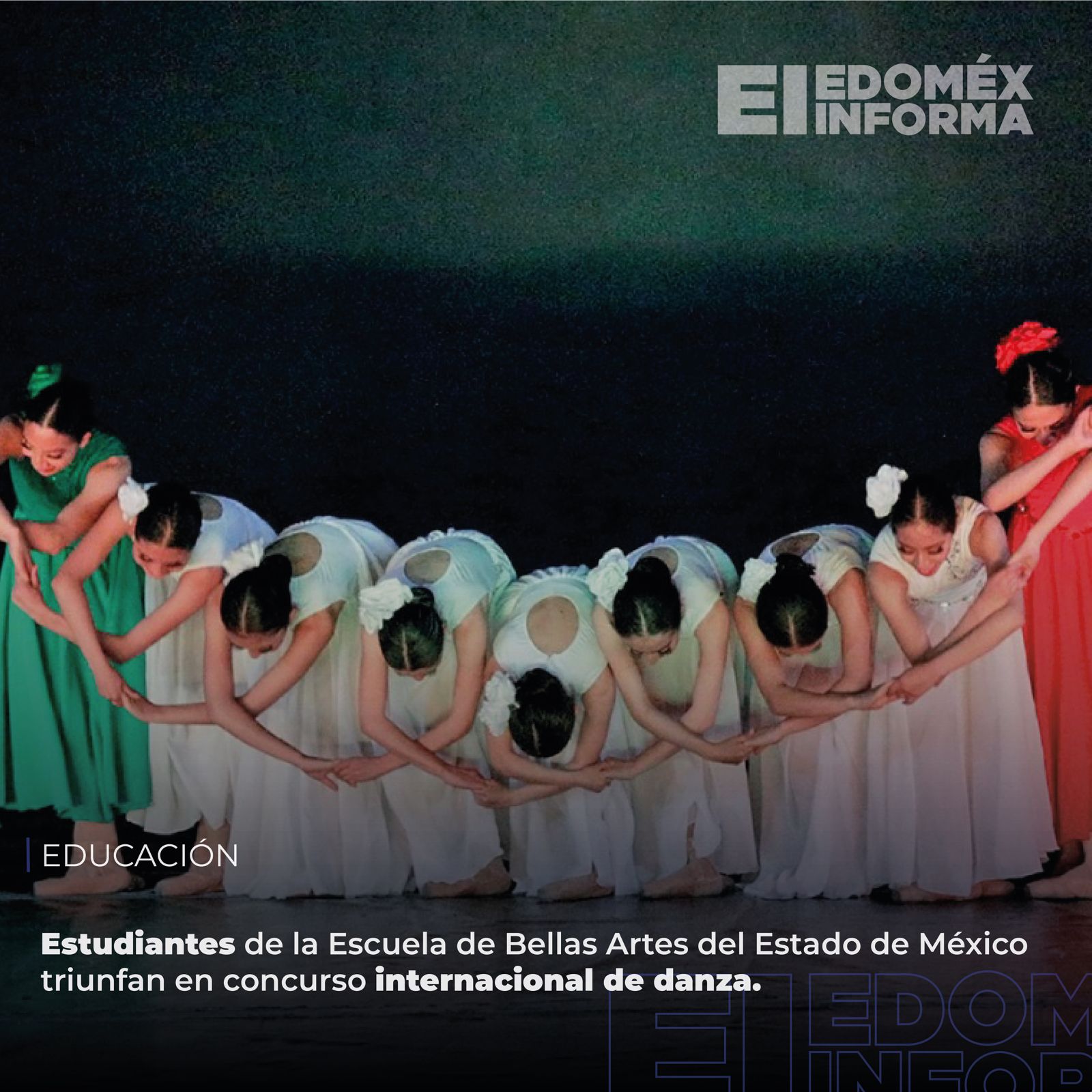 Estudiantes de la Escuela de Bellas Artes del Estado de México triunfan en concurso internacional de danza