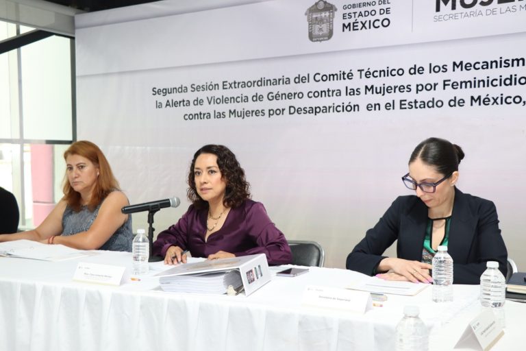 EdoMéx destina 110 MDP para atender la Alerta de Violencia de Género por Feminicidio y Desaparición