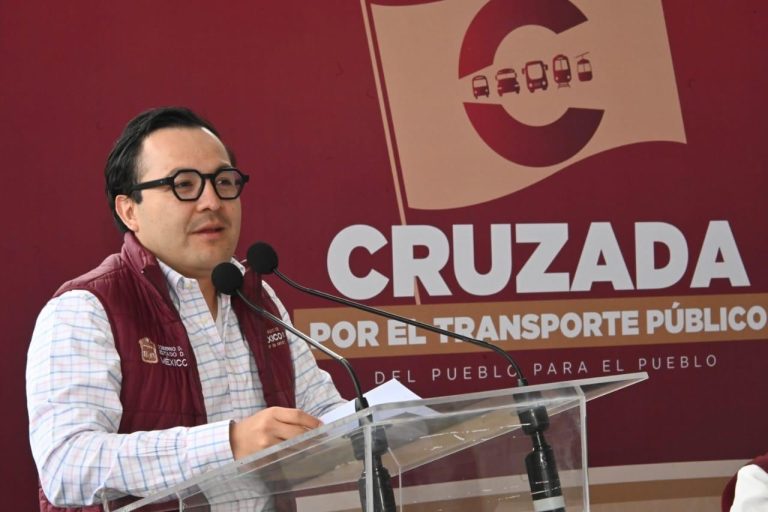 Secretaría de Movilidad anuncia la “Cruzada por el Transporte Público del Pueblo” para dignificar este servicio en el EdoMéx