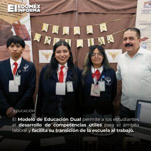 Más de mil estudiantes mexiquenses muestran su talento innovador en Feria Emprende-Dual 2024