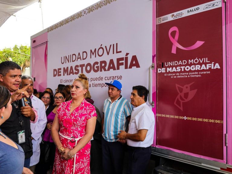 En la lucha contra el cáncer de mama, la Secretaría de Salud del Estado de México realiza Jornadas de Mastografías en Ecatepec