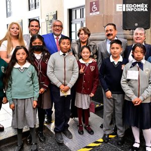 Gobernadora Delfina Gómez Álvarez arranca programa de Becas para el Bienestar por Aprovechamiento Académico con un presupuesto histórico de 523 mdp