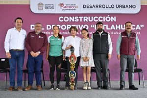 Anuncia Gobernadora Delfina Gómez Álvarez nuevas unidades deportivas para Teotihuacán y San Martín de las Pirámides