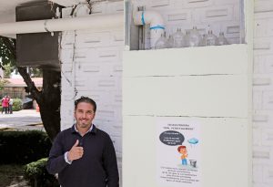 Estudiantes mexiquenses crean un “ECO-Muro”, novedoso sistema de captación de agua pluvial