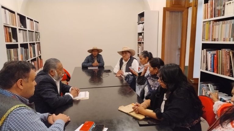 Dialogan GEM y representantes de pueblos originarios acerca de proyectos para el desarrollo integral de sus comunidades