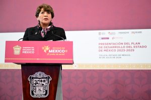 Gobernadora Delfina Gómez Álvarez presenta el Plan de Desarrollo del EdoMéx “Mandato del Pueblo para el Cambio”