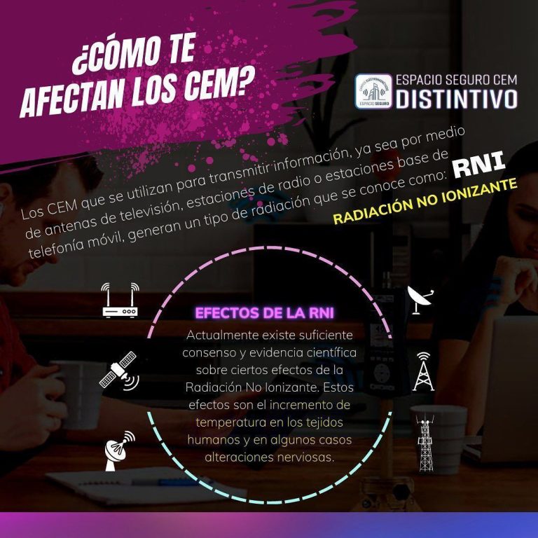 TES America destaca el impacto de vivir cerca de una antena de telecomunicaciones o de alta tensión