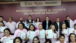 EdoMéx tendrá operadoras de transporte público certificadas; concluyen 34 mexiquense el curso “Mujeres al Volante”