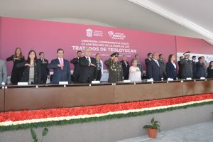 Conmemora Gobierno del Estado de México el CX Aniversario de la Firma de los Tratados de Teoloyucan