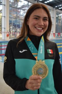 La mexiquense Marla Fernanda Arellano está lista para brillar en natación artística en los Juegos Olímpicos de París 2024