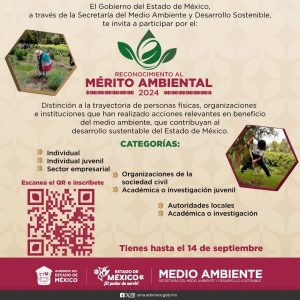 Invita GEM a participar en el reconocimiento al Mérito Ambiental 2024