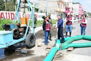 Gobierno del EdoMéx retira 245 tonelada de basura y lodo en Chalco; avanza rescate de Colector del drenaje, luego de 30 años sin mantenimiento adecuado