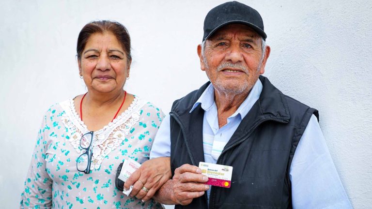 Inicia la entrega de las pensiones para el Bienestar en el Estado de México