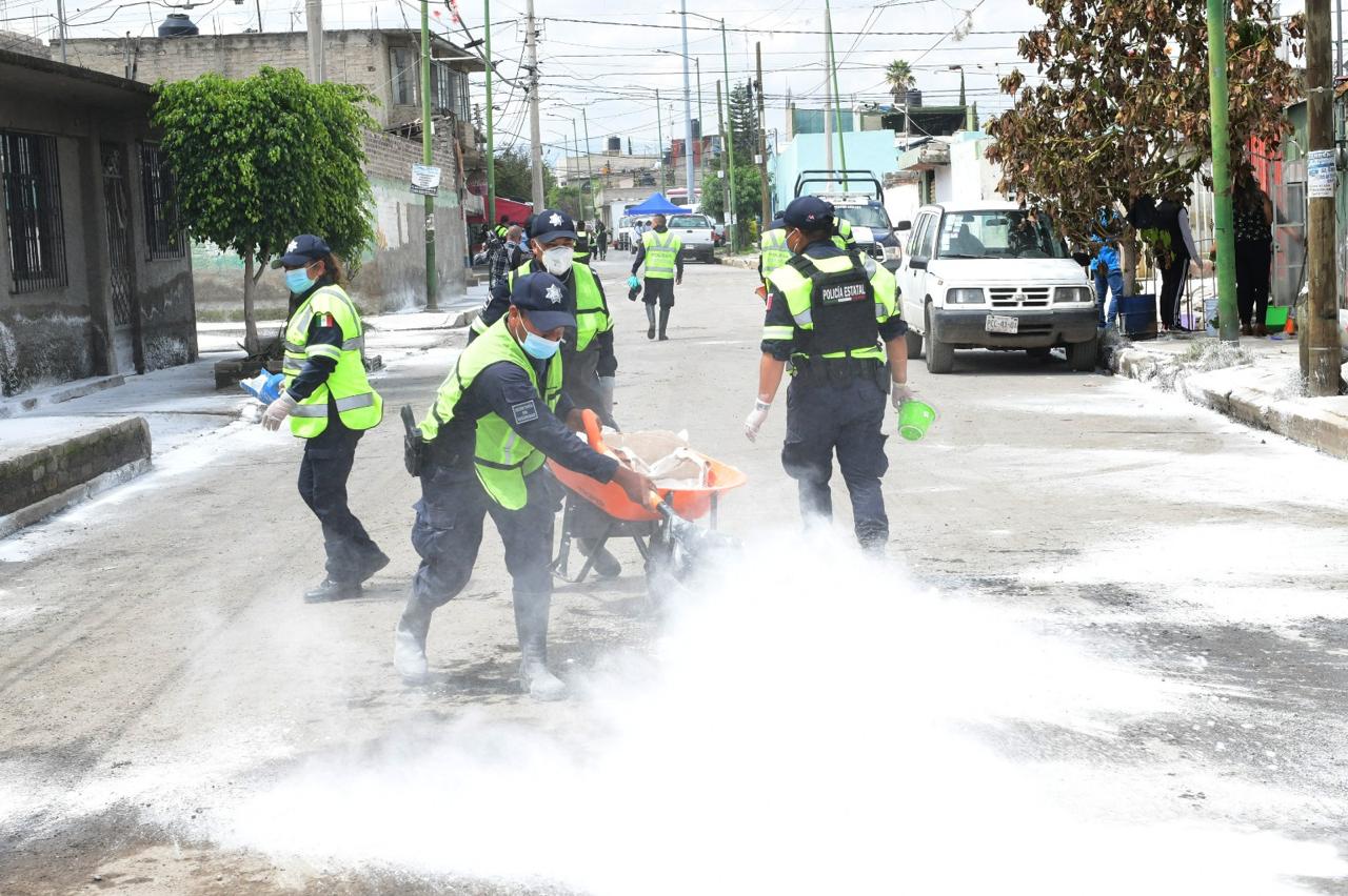 Ya no hay calles inundadas en Chalco: Protección Civil Federal y EdoMéx