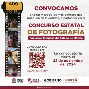 Invita Secretaría General de Gobierno a participar en Concurso Estatal de Fotografía “Población Indígena del Estado de México”