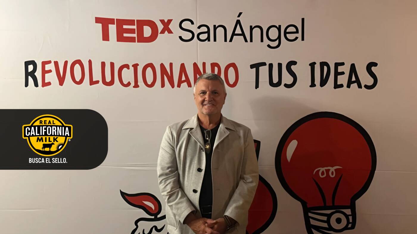 Lácteos sostenibles: El Consejo Lácteo de California inspira en TEDx San Ángel