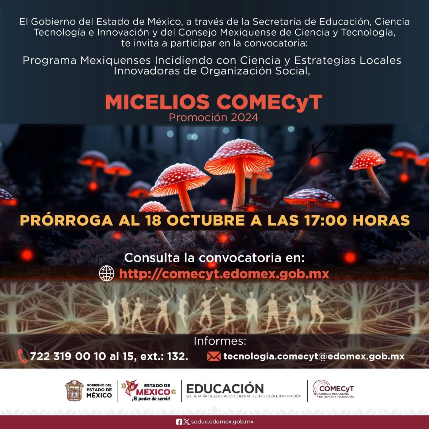 Invita Comecyt a sumarse al programa Mexiquenses Incidiendo con Ciencia y Estrategias Locales Innovadoras de Organización Social