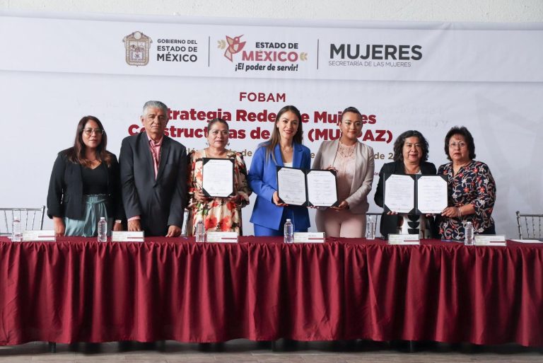 Mujeres Constructoras de Paz: la Red del Gobierno del EdoMéx para erradicar la violencia de género y promover la autonomía económica