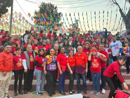 El Club Rotario Tonantzin Guadalupe organizó el evento END POLIO NOW en el emblemático canal de Xochimilco