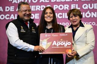 Apoya Gobernadora Delfina Gómez Álvarez a más de 7 mil mexiquenses sin empleo con 2 mil pesos mensuales