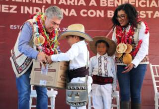 Reciben más de 2 mil infantes del EdoMéx canastas alimentarias del programa Niñez Indígena con Bienestar