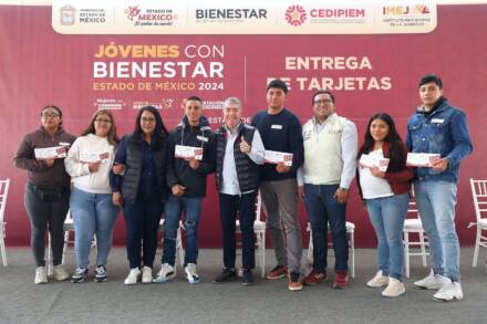 Entrega GEM más de mil tarjetas del programa Jóvenes con Bienestar