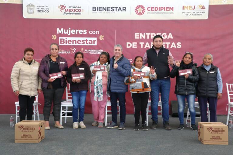 Beneficia GEM a municipios de la zona norte con más de mil tarjetas del programa Mujeres con Bienestar