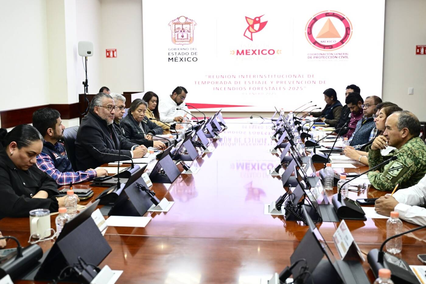 Gobierno del EdoMéx instala Mesa Interinstitucional para la Prevención y Atención de Incendios Forestales