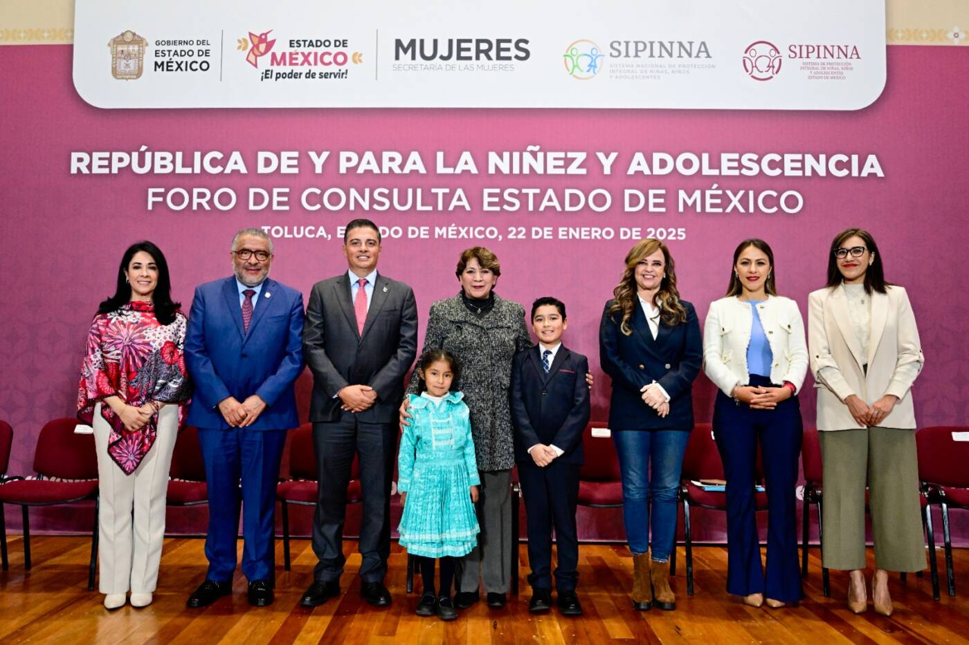 Garantiza Gobernadora Delfina Gómez Álvarez derechos y justicia social para la niñez y la juventud con programas de salud, educación y bienestar