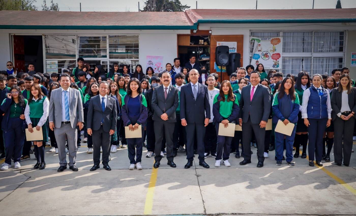 Arranca segundo semestre del ciclo escolar 2024-2025 para estudiantes de Educación Media Superior en el EDOMEX