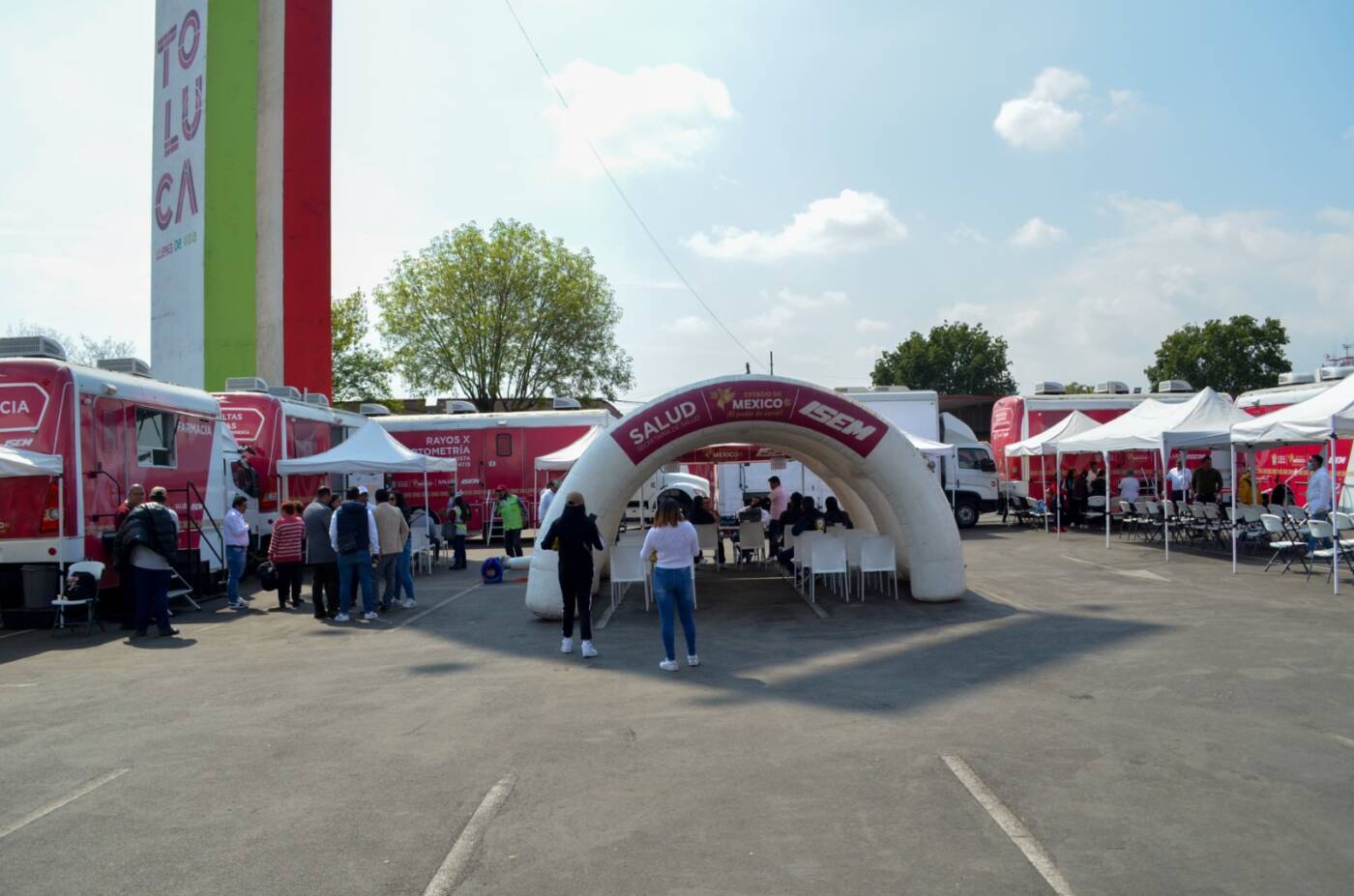 Llega Caravana de Salud por el Bienestar a Toluca con servicios médicos gratuitos