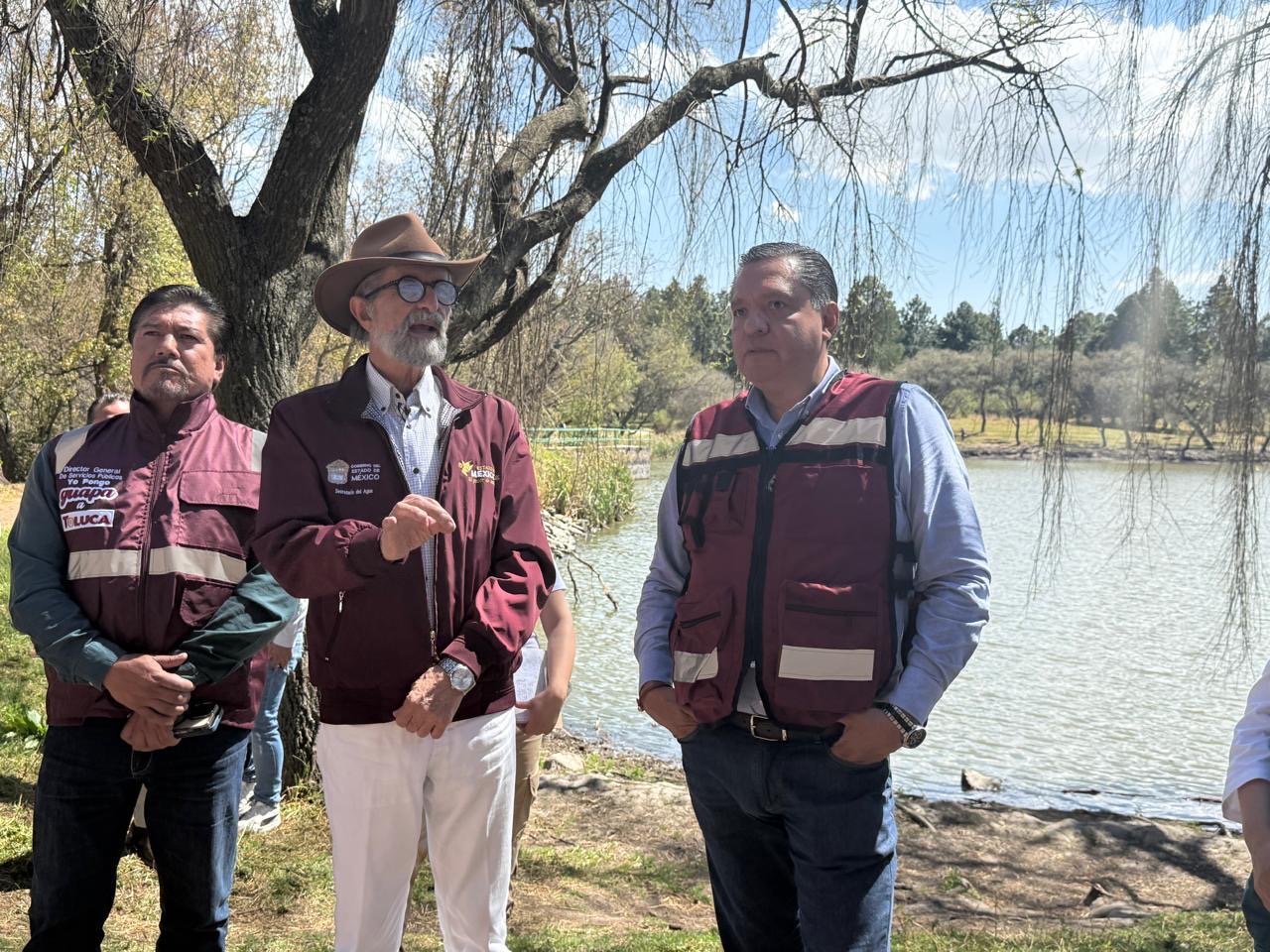 Alista Gobierno del EdoMéx sistema captación de agua en el Parque Alameda 2000; evitará inundaciones en el Valle de Toluca