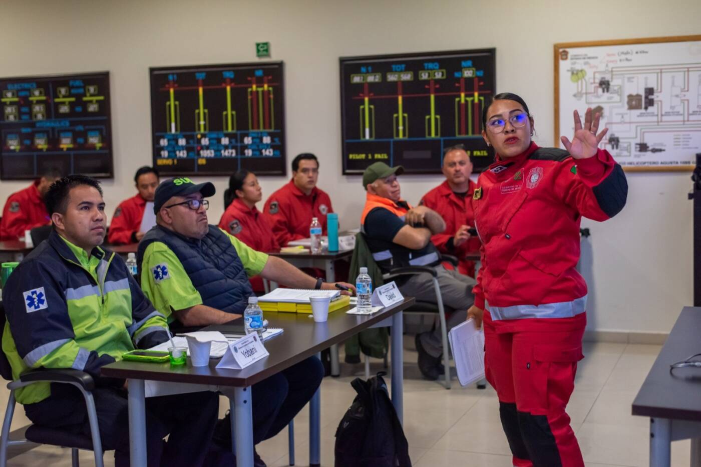 Amplía “Grupo Aéreo Relámpagos” formación profesional para atender emergencias por accidentes automovilísticos en el EdoMéx