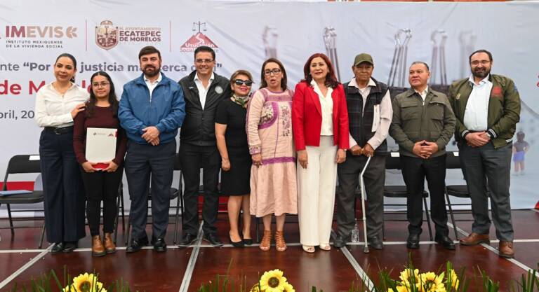 Entregan GEM y PJEMex 214 sentencias para vivienda a vecinos de Acolman, Ecatepec y Tecámac; ahorran hasta 90% en el pago de escrituración