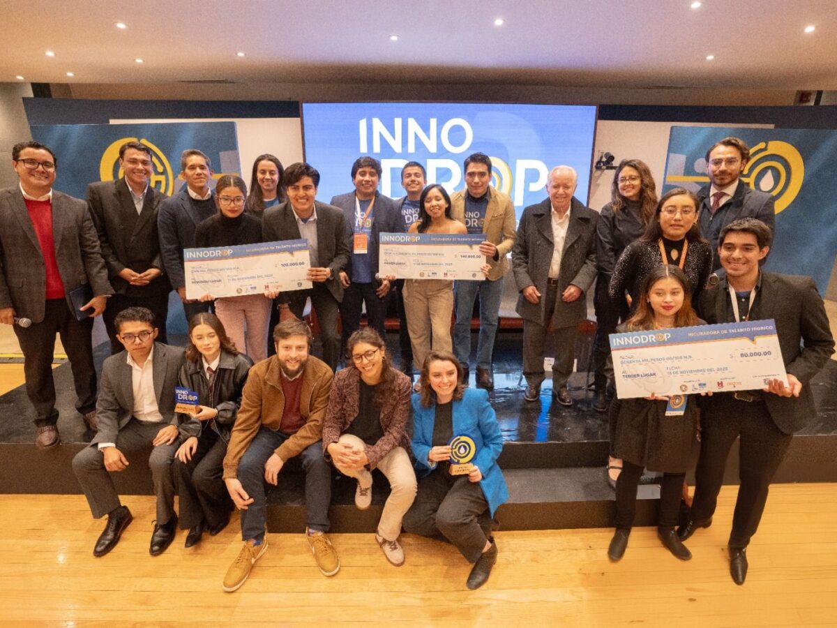 De la mano de Grupo Modelo, el Centro Regional de Seguridad Hídrica y empresas, estudiantes y startups conquistan la final de INNODROP