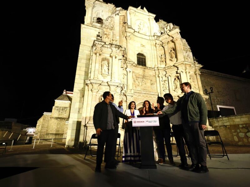 Oaxaca e Iberdrola México encienden la historia: la Basílica de la Soledad brilla con una nueva iluminación