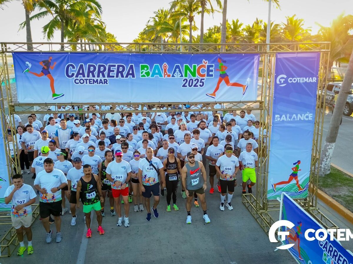 Se realiza Carrera Balance Cotemar en Ciudad del Carmen